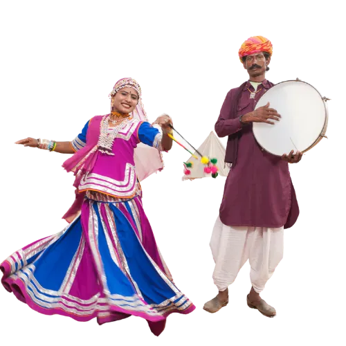 Indian Folk Dancers